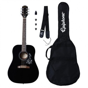 Epiphone Starling Acoustic Guitar Player Pack - Ebony